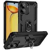 Xiaomi Poco C65 Kılıf Vega Tank Sert Yüzüklü Standlı Zırh Koruma Kapak thumbnail 10