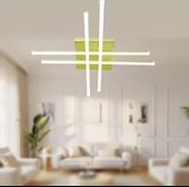 TT Aydınlatma TT036-SR  Hashtag Modeli Sarı Kaplama Led Avize thumbnail 2