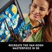 LEGO Ideas Vincent Van Gogh Yıldızlı Gece Yapı Seti - 3