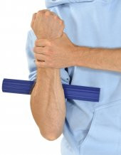 MVS FLEXBAR , EL , PARMAK , BİLEK VE KOL GÜÇLENDİRME BARI , 
BİLEK EGZERSİZİ MAVİ RENK (ÇOK SERT) - 2