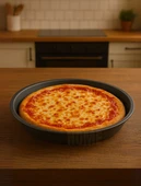 3'lü Pizza Tavası Seti Alüminyum Pizza Tepsisi Yapışmaz Lahmacun Pide Tavası - 2
