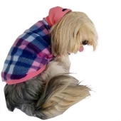 Mini Suqare Pie Kapşonlu Ceket Sweat by Kemique Köpek Kazağı - 6