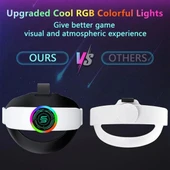 Oculus Quest 2 için 10000mAh Pilli Kafa Bandı - 7
