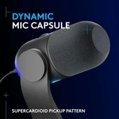 Logitech G Yeti GX Dinamik RGB Oyun Mikrofonu - 2