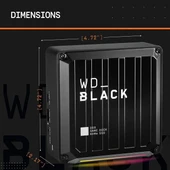WD_BLACK D50 Game Dock, Thunderbolt 3 Bağlantılı RGB - 2