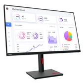 Lenovo ThinkVision T32p-30 63D2GAT1TK 31.5" 60Hz 4Ms HDMI+DP+USB-C+RJ45 UHD IPS Pivot Vesa Monitör - 2