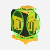 ŞARJLI OTOMATİK LAZER DİSTOMAT 4*360 DERECE YEŞİL - 1