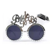 Gümüş Renk Bride To Be Yazılı Gelin Gözlüğü 15x10 cm - 1