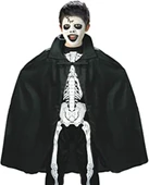 Siyah Renk Yakalı Halloween Pelerini 90 cm - 4