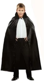 Siyah Renk Yakalı Halloween Pelerini 90 cm - 3
