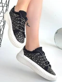 Guji Siyah Kot Bağcıklı Spor Ayakkabı thumbnail 9