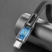 Rock S1 Micro USB Şarj ve Data Kablosu Flat Yassı 1mt 2A Siyah - 5