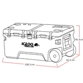 IGLOO CoreMAX 120 Tekerlekli Buzluk 120 Litre - 1