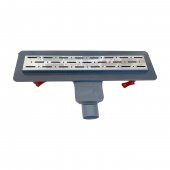 50 cm Seramik Etekli Plastik Kasalı Paslanmaz Duş Kanalı - 3