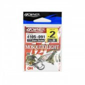 Owner 4105 Musquito Light Black Chrome İğne No:2 - 1