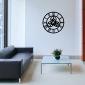 Eysa TridentClock Classic Dekoratif Metal Duvar Saat 50x50CM - 10