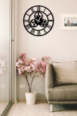 Eysa TridentClock Classic Dekoratif Metal Duvar Saat 50x50CM - 3