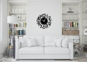 Eysa WhimsyClock Dekoratif Metal Duvar Saat 50x50CM - 9