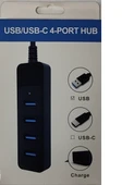 GABBLE USB-C 4 PORT USB + 1 PORT TYP-C - 1