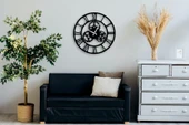 Eysa TridentClock Dekoratif Metal Duvar Saat 50x50CM - 2