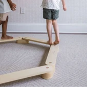 Ahşap Denge Tahtası Montessori Gelişim Oyuncağı - 2