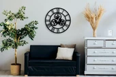 Eysa TridentClock Classic Dekoratif Metal Duvar Saat 50x50CM - 2