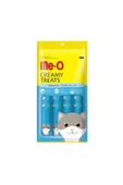 me-o Creamy Treats 8''li Paket 4 Çeşit Karma Kedi Sıvı Ödülü - 1