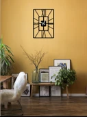 Eysa LuxuryTik Dekoratif Metal Duvar Saat 50x50CM - 4