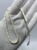 Kesme Fildişi Tesbih 5,65 Gram - Koleksiyonluk Fil Dişi Tespih thumbnail 1