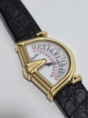 Jean D'Eve Sectora Half Moon Deri Kordon Kadın Kol Saati 2.El - 1