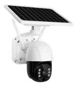 Güvenlik Kamerası Solar Panelli Su Geçirmez Gece Görüş Destekli Wifi Bağlantılı Kamera - 3