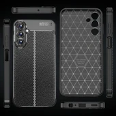 Samsung Galaxy A05s Kılıf Focus Deri Desen Silikon Kapak - 3