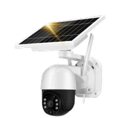 Güvenlik Kamerası Solar Panelli Su Geçirmez Gece Görüş Destekli Wifi Bağlantılı Kamera - 1