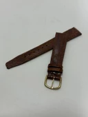 Gucci Uyumlu Deri Saat Kordonu 17mm - 3