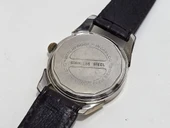 Mahata 33mm Deri Kordon Altın Kaplama Erkek Kol Saati 2. El - 7
