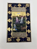 Divan-ı Muhabbet Adlı El Yapımı Minyatür Resim 27,5x16 cm - 1