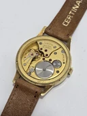 Zenith 33mm Deri Kordon 18K Altın Erkek Kol Saati 2.El - 4
