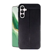 Samsung Galaxy A15 Kılıf Focus Deri Desen Silikon Kapak - 3