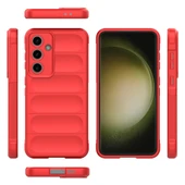 Samsung Galaxy S24 FE Kılıf Esnek TPU Oyuklu Arka Yüzey Tasarımlı Etnik Silikon Kapak thumbnail 8