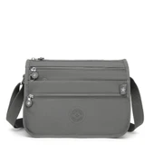 Kadın Postacı Omuz Çantası Smart Bags 1128 Koyu Gri - 1