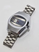Hudson Digital Jump Hour 42mm Çelik Kordon Erkek Kol Saati 2.El - 1