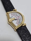 Jean D'Eve Sectora Half Moon Deri Kordon Kadın Kol Saati 2.El - 5