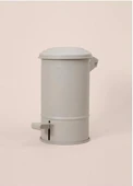 The Mia Stripe Mutfak Ve Banyo Çöp Kovası Bej 5 Lt STP0025 - 4