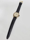 Mauthe 31mm Deri Kordon Altın Kaplama Erkek Kol Saati 2.El thumbnail 5