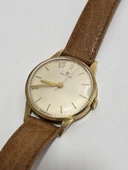 Zenith 33mm Deri Kordon 18K Altın Erkek Kol Saati 2.El - 2