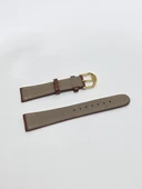 Dikişli Deri Saat Kordonu Taba 19mm - 3