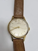 Zenith 33mm Deri Kordon 18K Altın Erkek Kol Saati 2.El - 3