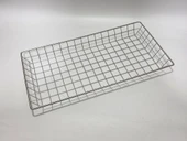 Paslanmaz Çelik Metal Sepet 49,5x25,5x4,5cm (1 Adet) - 2