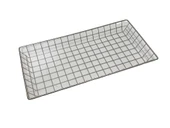 Paslanmaz Çelik Metal Sepet 49,5x25,5x4,5cm (1 Adet) - 1