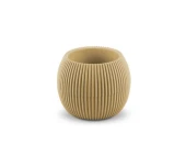 Omnipazar KRS-362 Dekoratif Plastik Mercan Saksı 0.35 Litre No 2 - 5